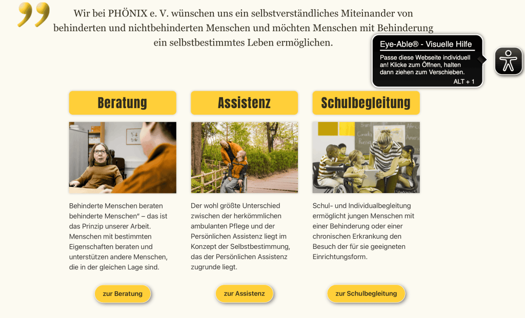 Fallstudie Phönix 18 webdesign